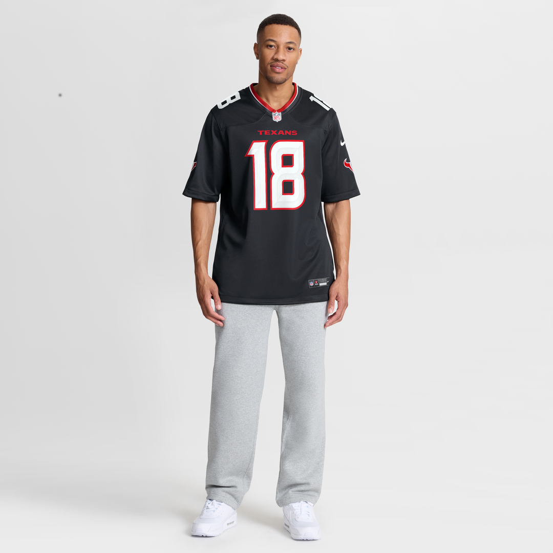 Graham Mertz Houston Texans Team Game Jersey - Navy