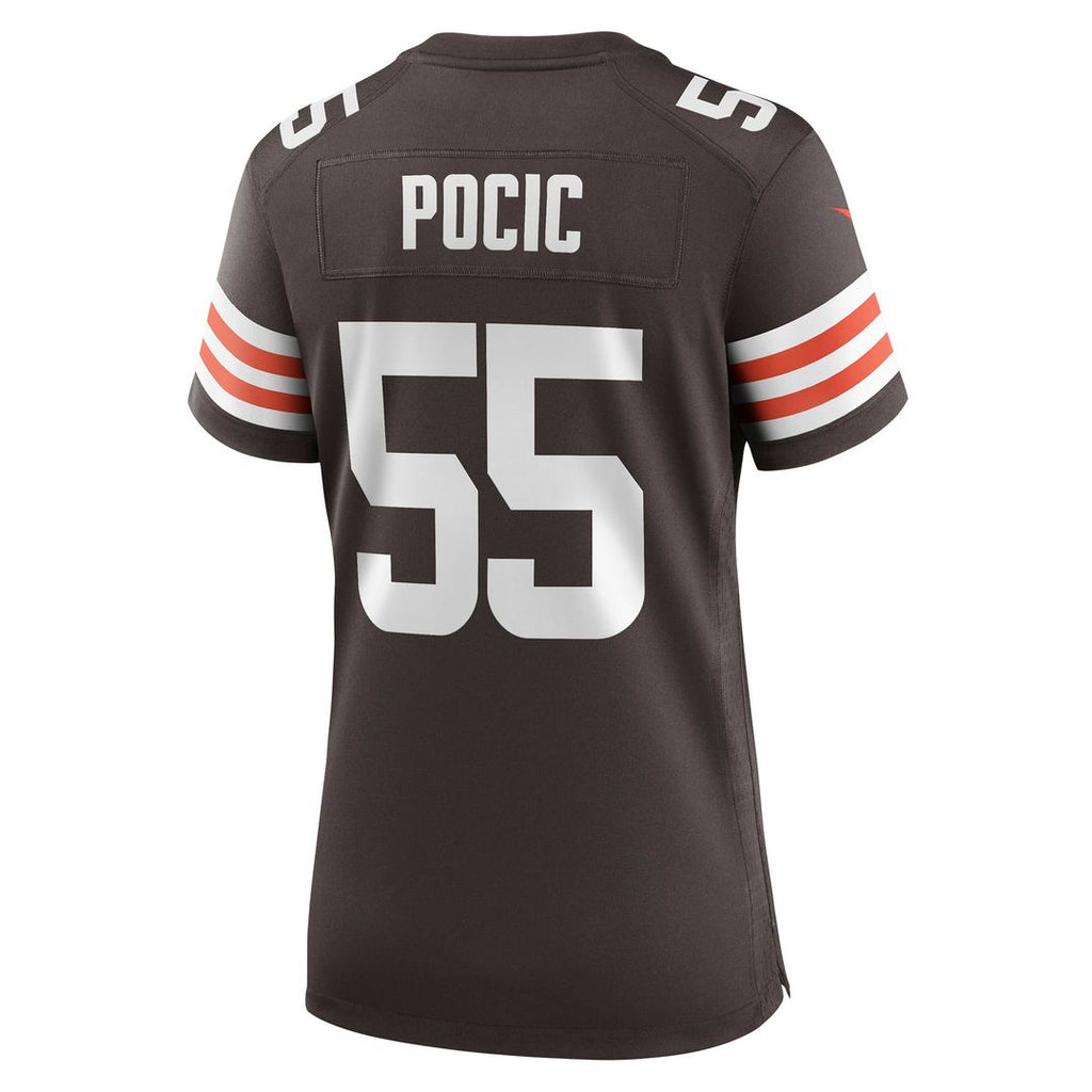 Ethan Pocic Cleveland Browns Women's Game Jersey - Brown