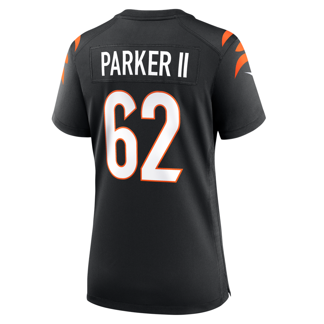 Brian Parker II Cincinnati Bengals Women's Team Game Jersey - Black