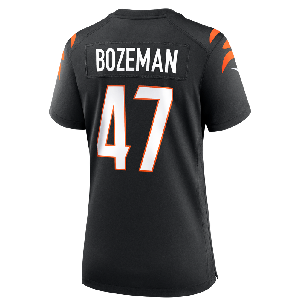 Swayze Bozeman Cincinnati Bengals Women's Team Game Jersey - Black