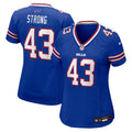 Dorian Strong Buffalo Bills Women's Team Game Jersey - Royal