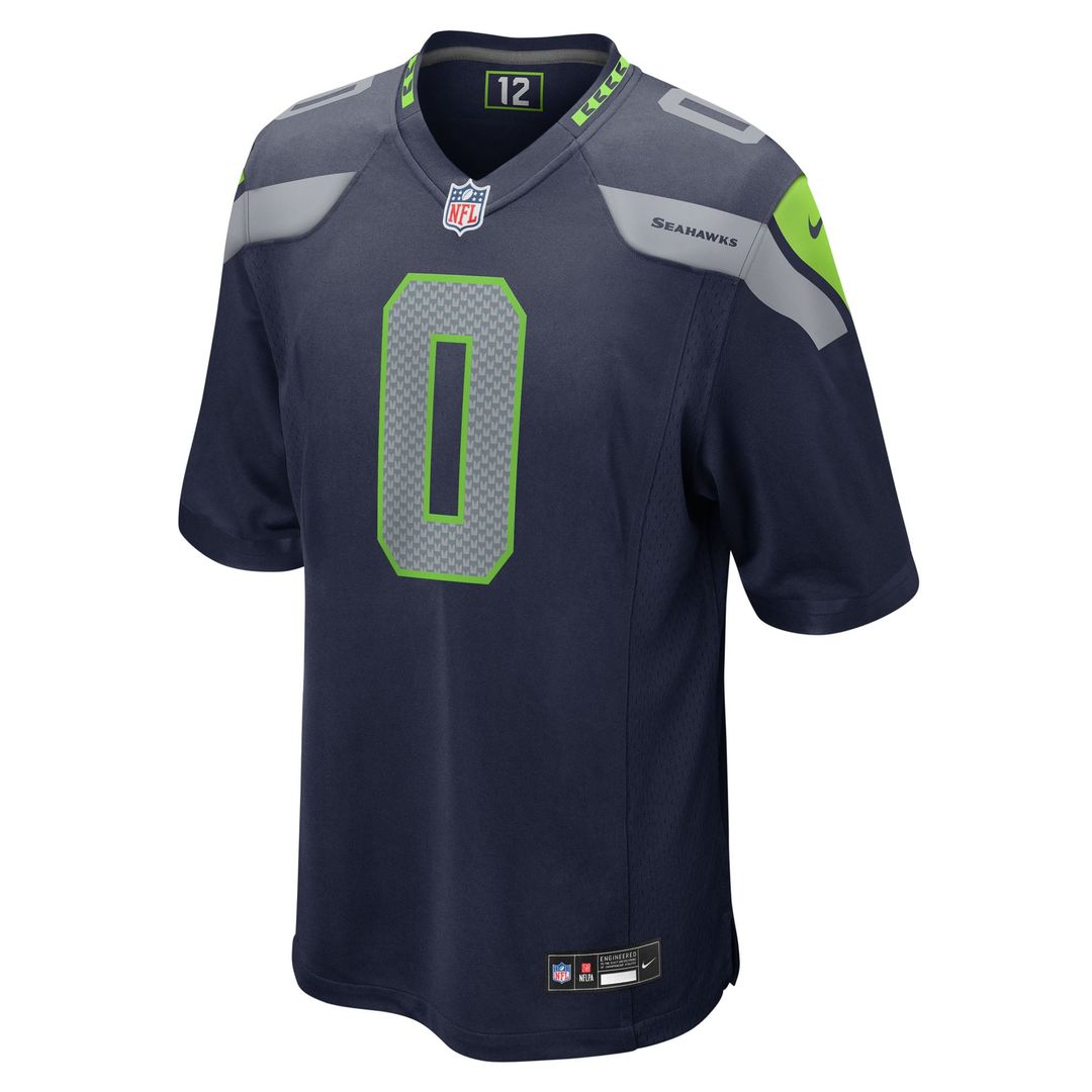 DeMarcus Lawrence Seattle Seahawks Team Game Jersey - College Navy