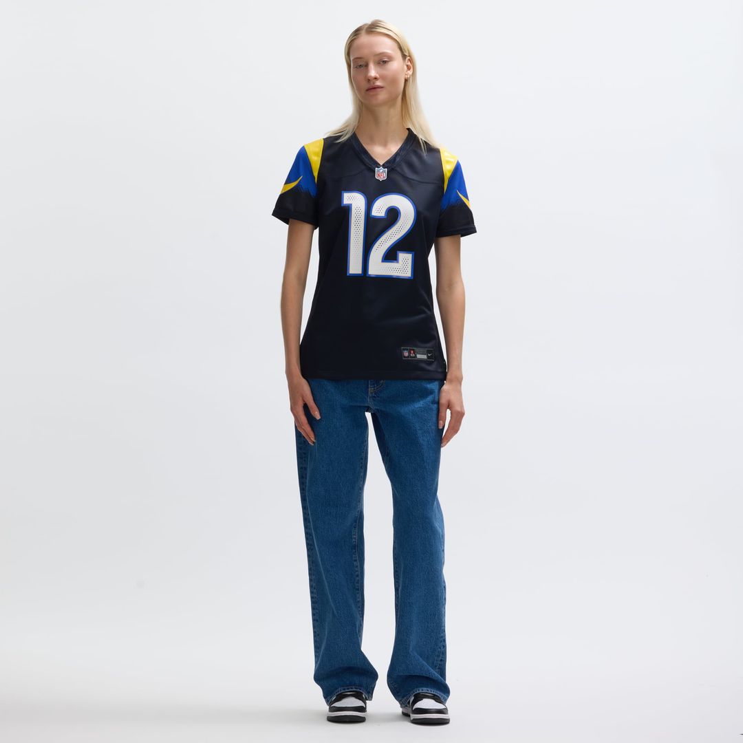 Puka Nacua Los Angeles Rams Women's Rivalries Collection Game Jersey - Dark Blue