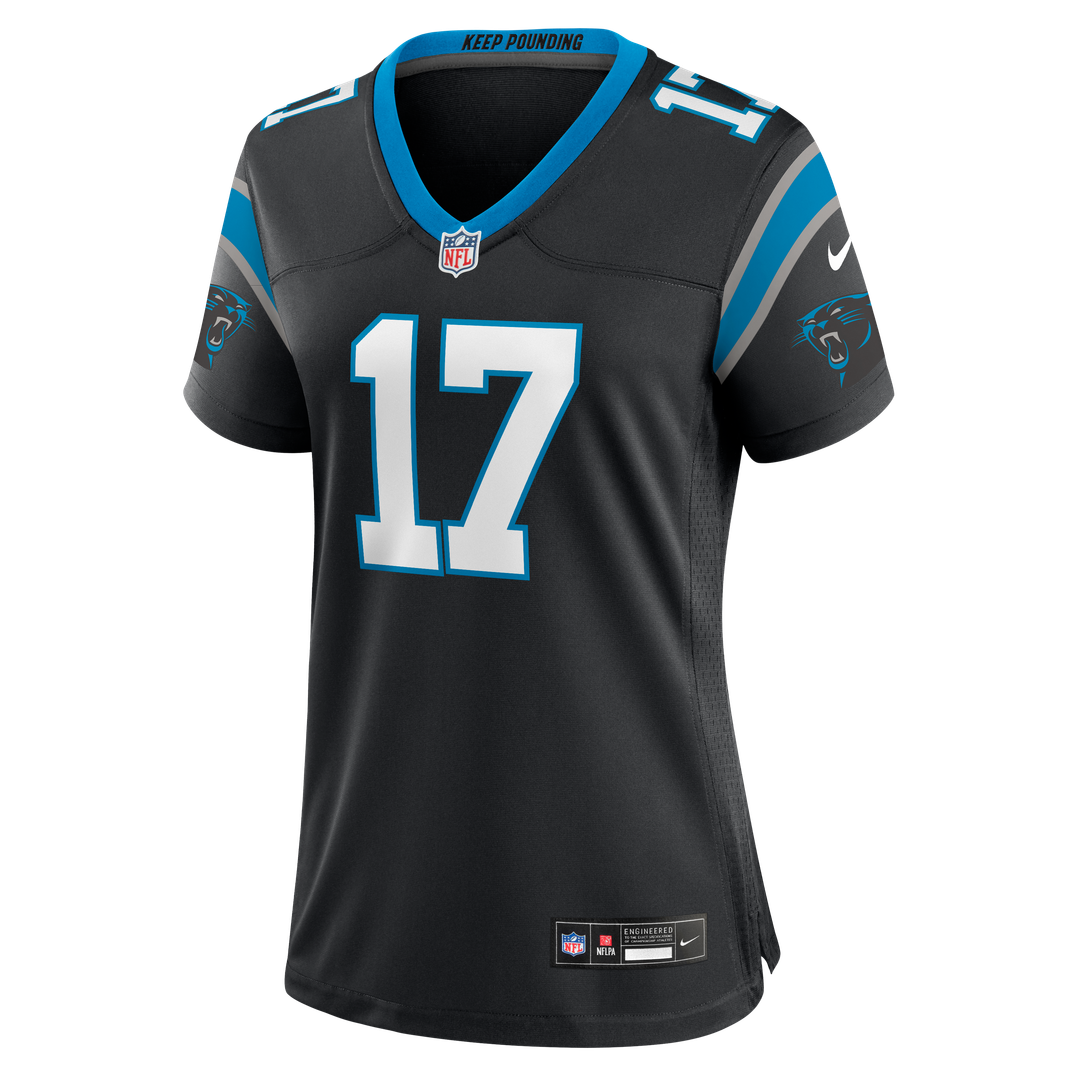 Xavier Legette Carolina Panthers Women's Game Jersey - Black