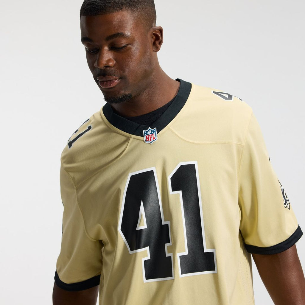 Alvin Kamara New Orleans Saints Gameday Golds Alternate Game Player Jersey - Gold