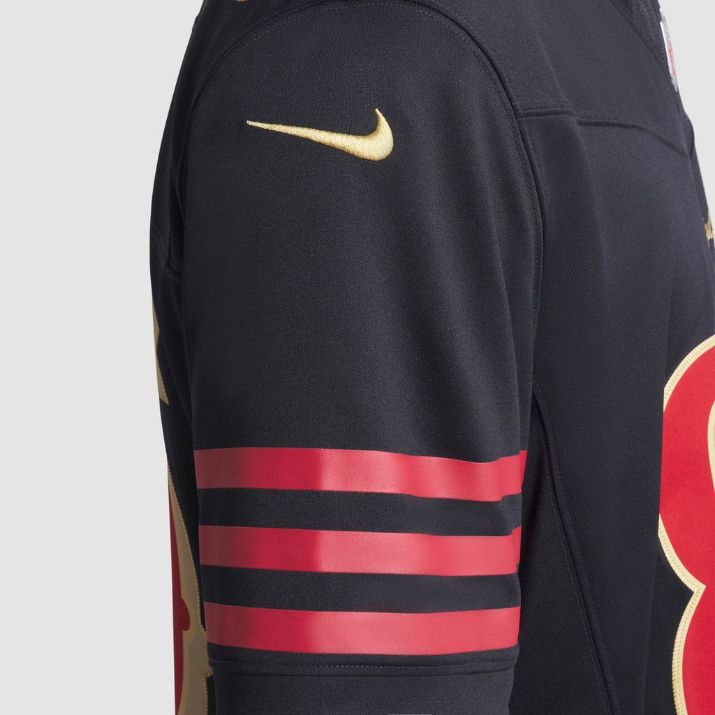 George Kittle San Francisco 49ers Rivalries Collection Stitched Limited Jersey - Black