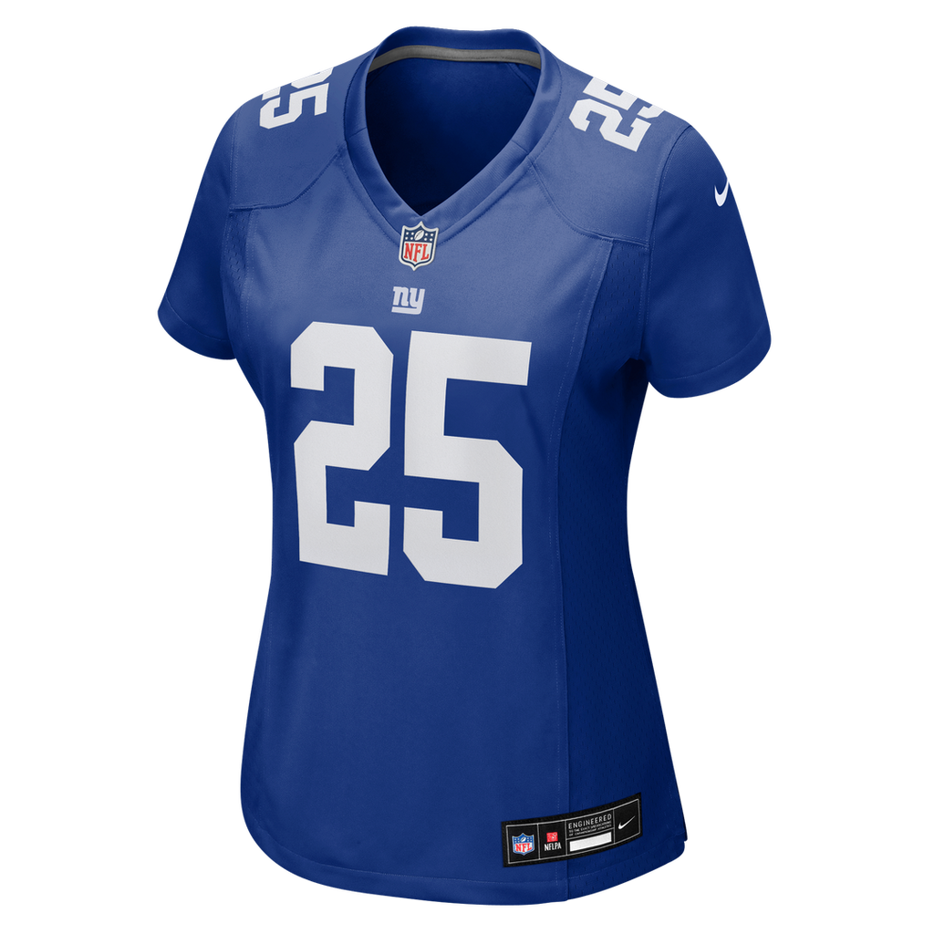 Jason Pinnock New York Giants Women's Team Game Jersey - Royal