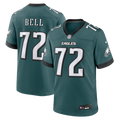 Markel Bell Philadelphia Eagles Team Game Jersey - Midnight Green