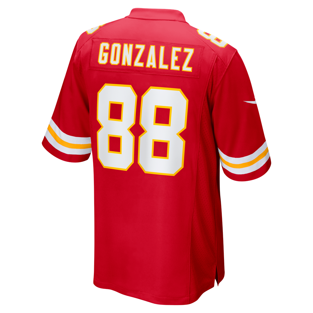 Tony Gonzalez Kansas City Chiefs Game Retired Player Jersey - Red