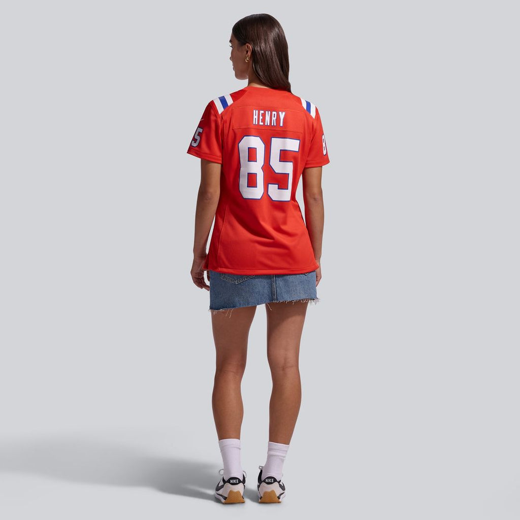 Hunter Henry New England Patriots Women's Team Game Jersey - Red