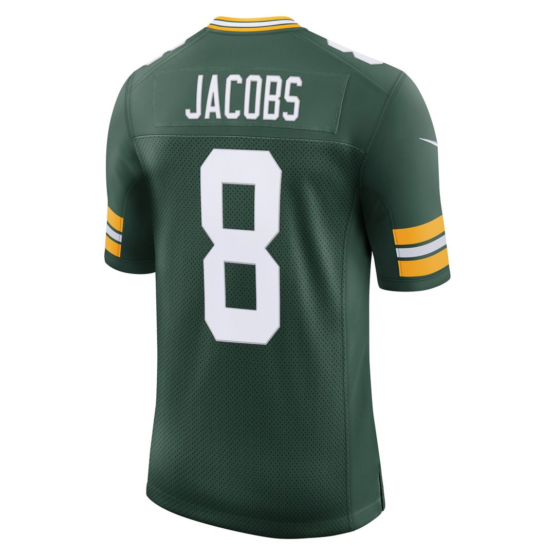 Josh Jacobs Green Bay Packers Vapor Untouchable Stitched Limited Jersey - Green
