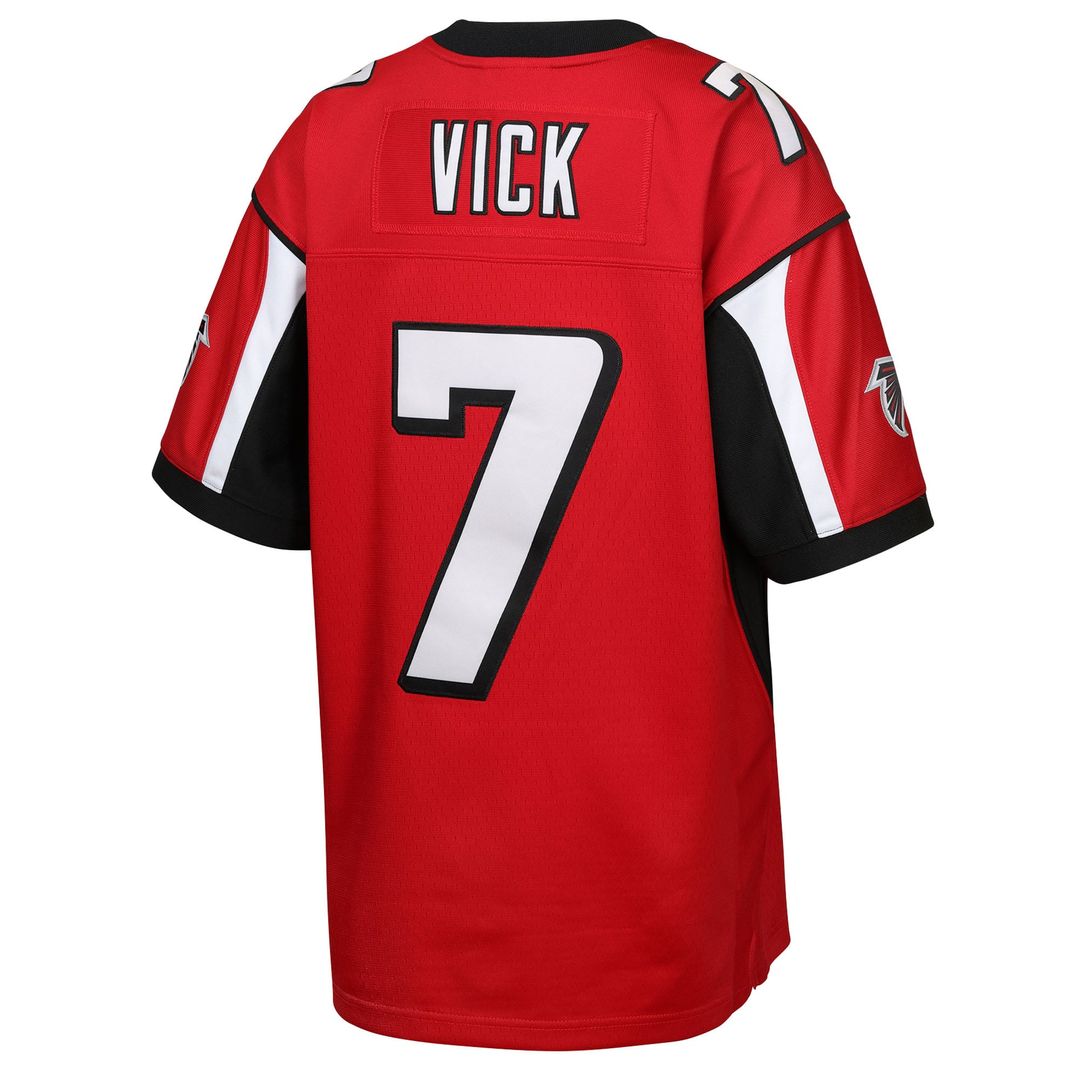 Michael Vick Atlanta Falcons Youth 2003 Legacy Retired Player Jersey - Red