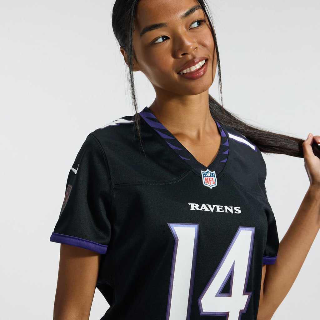 Kyle Hamilton Baltimore Ravens Women's Team Game Jersey - Purple
