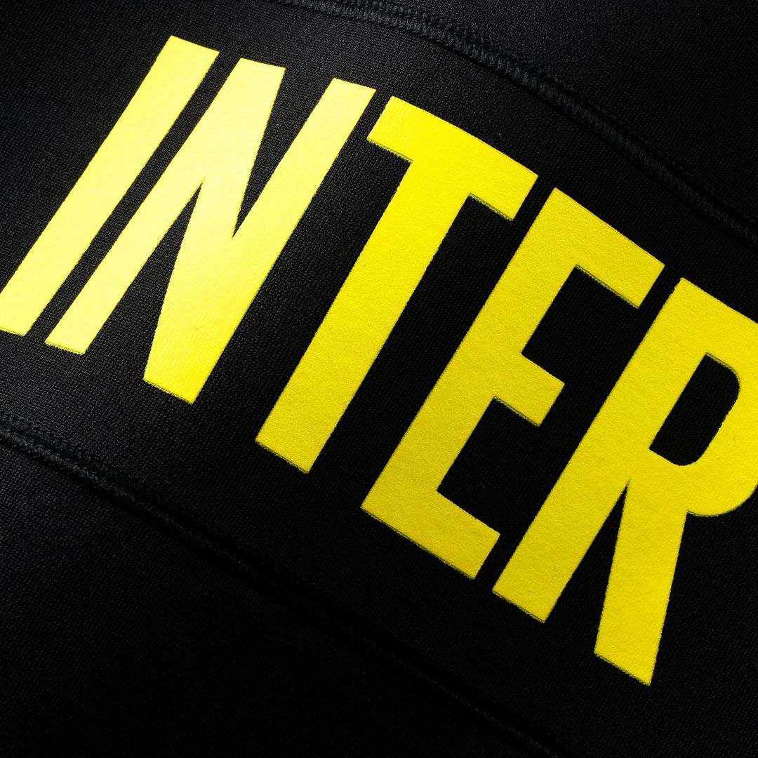 Inter Milan 2025 Soccer x NFL Game Jersey - Black