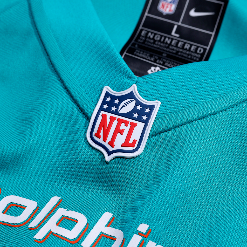 Bob Griese Miami Dolphins Game Retired Player Jersey - Aqua