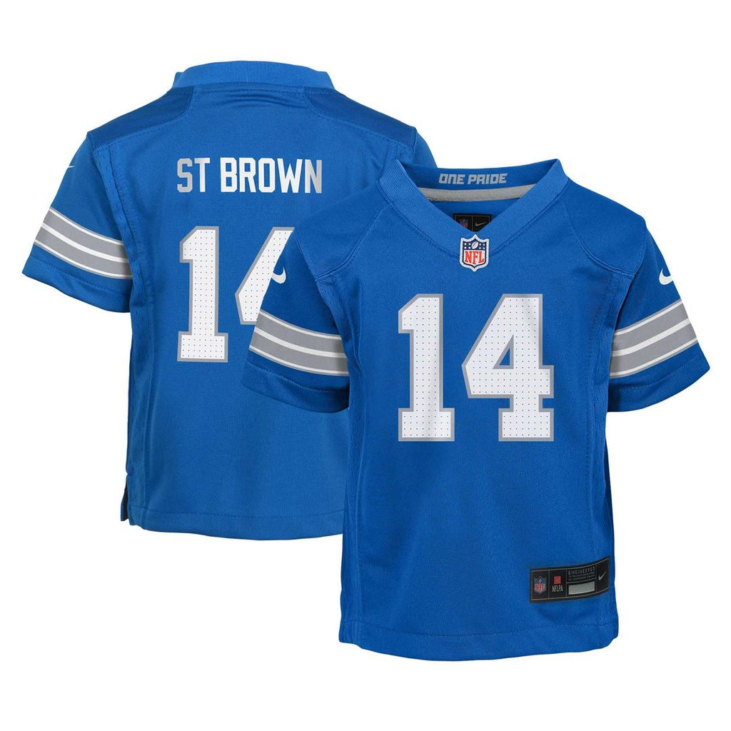 Amon - Ra St. Brown Detroit Lions Preschool Player Game Jersey - Blue