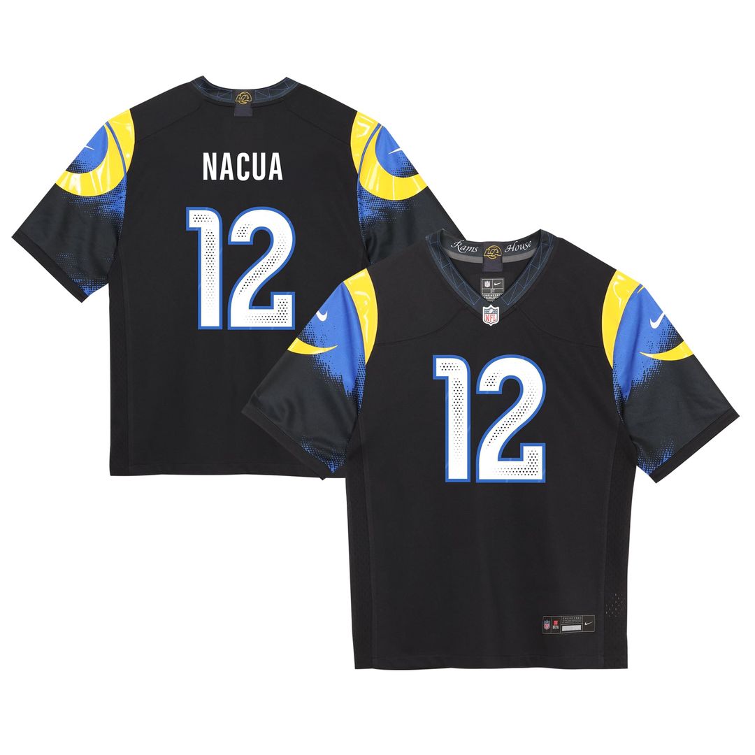 Puka Nacua Los Angeles Rams Toddler Rivalries Collection Game Jersey - Dark Blue