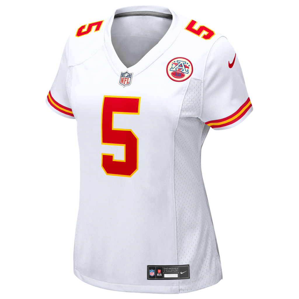 Mansoor Delane Kansas City Chiefs Women's Game Jersey - White