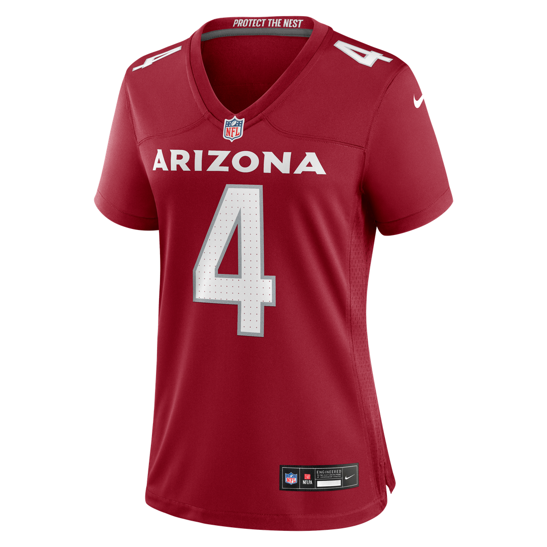Jeremiyah Love Arizona Cardinals Women's Game Jersey - White