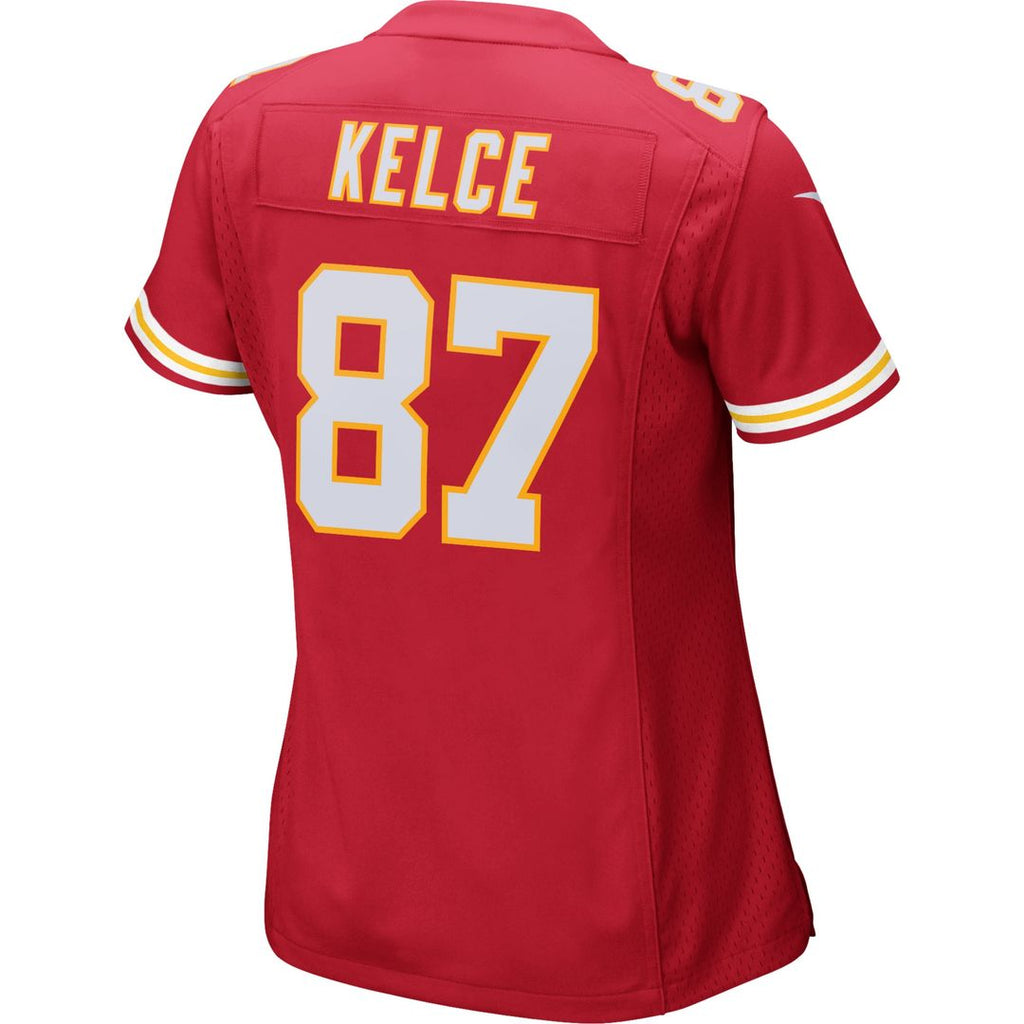 Travis Kelce Kansas City Chiefs Women's Game Jersey - Red