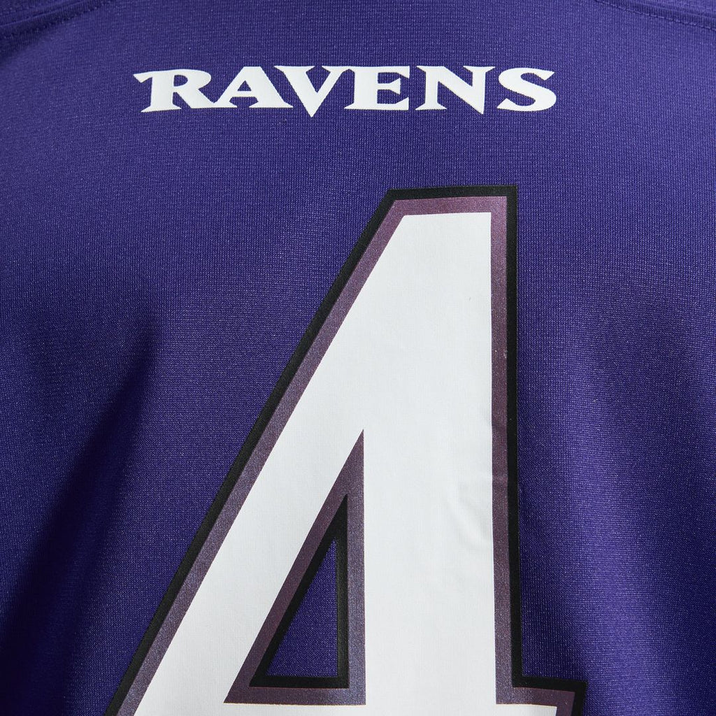 Zay Flowers Baltimore Ravens Team Game Jersey - Purple