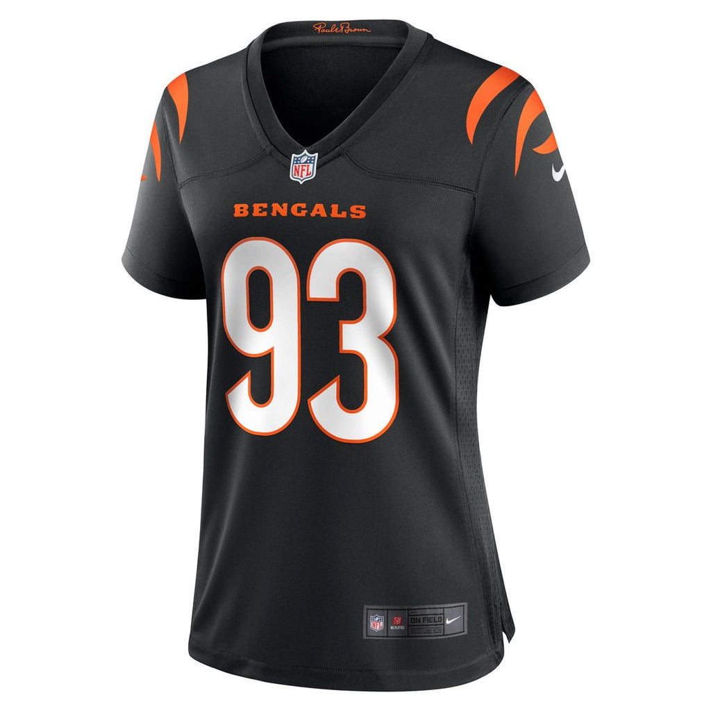 McKinnley Jackson Cincinnati Bengals Women's Game Jersey - Black
