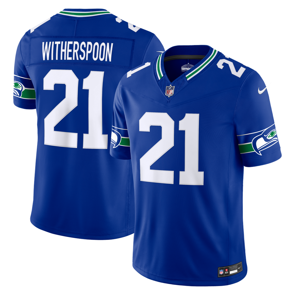 Devon Witherspoon Seattle Seahawks Alternate Vapor F.U.S.E. Stitched Limited Jersey - Royal