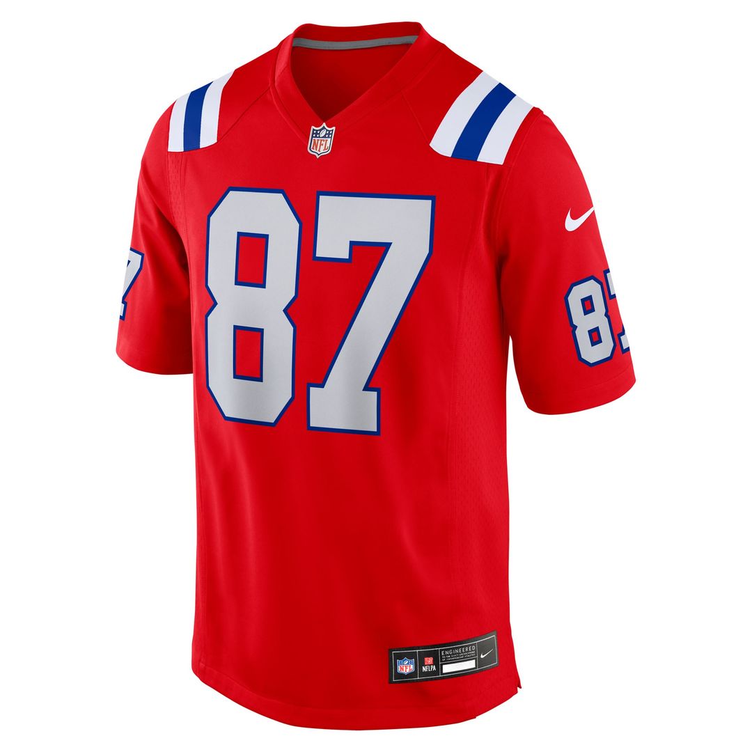 Rob Gronkowski New England Patriots Team Retired Player Game Jersey - Navy