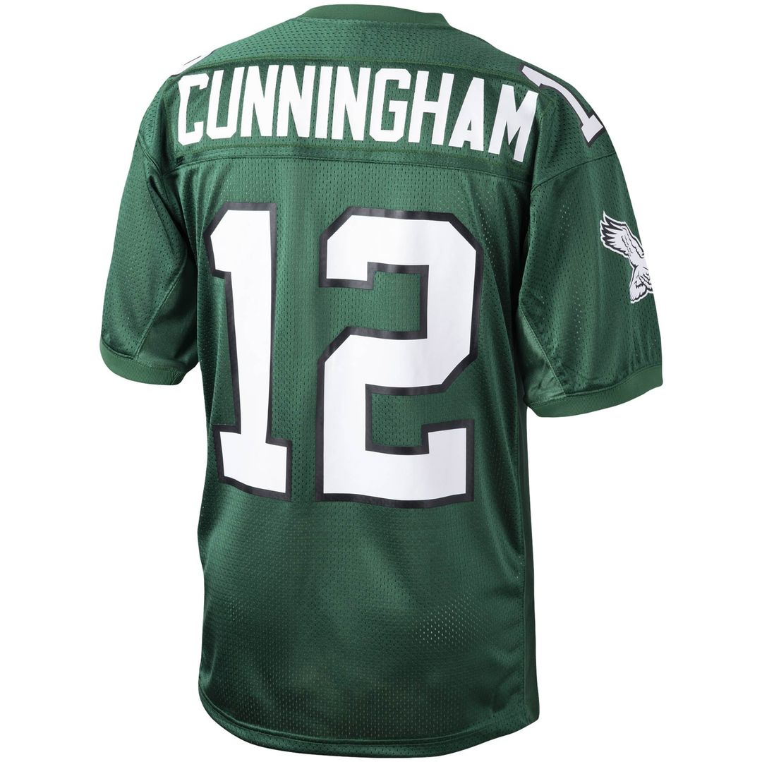 Randall Cunningham Philadelphia Eagles 1992 Authentic Throwback Retired Player Jersey - Green