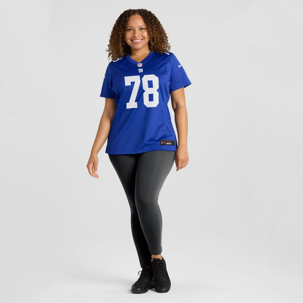 Andrew Thomas New York Giants Women's Game Jersey - Royal