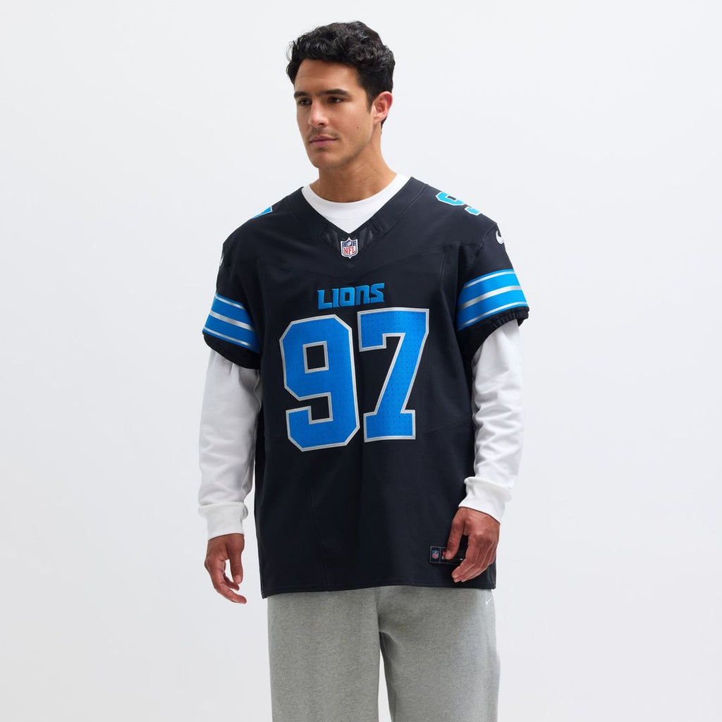 Aidan Hutchinson Detroit Lions Team Vapor F.U.S.E. Elite Jersey - Blue