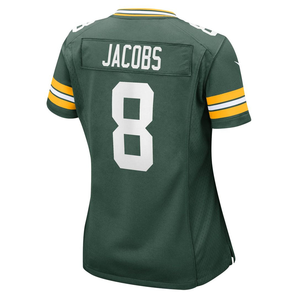 Josh Jacobs Green Bay Packers Women's Team Game Jersey - Green