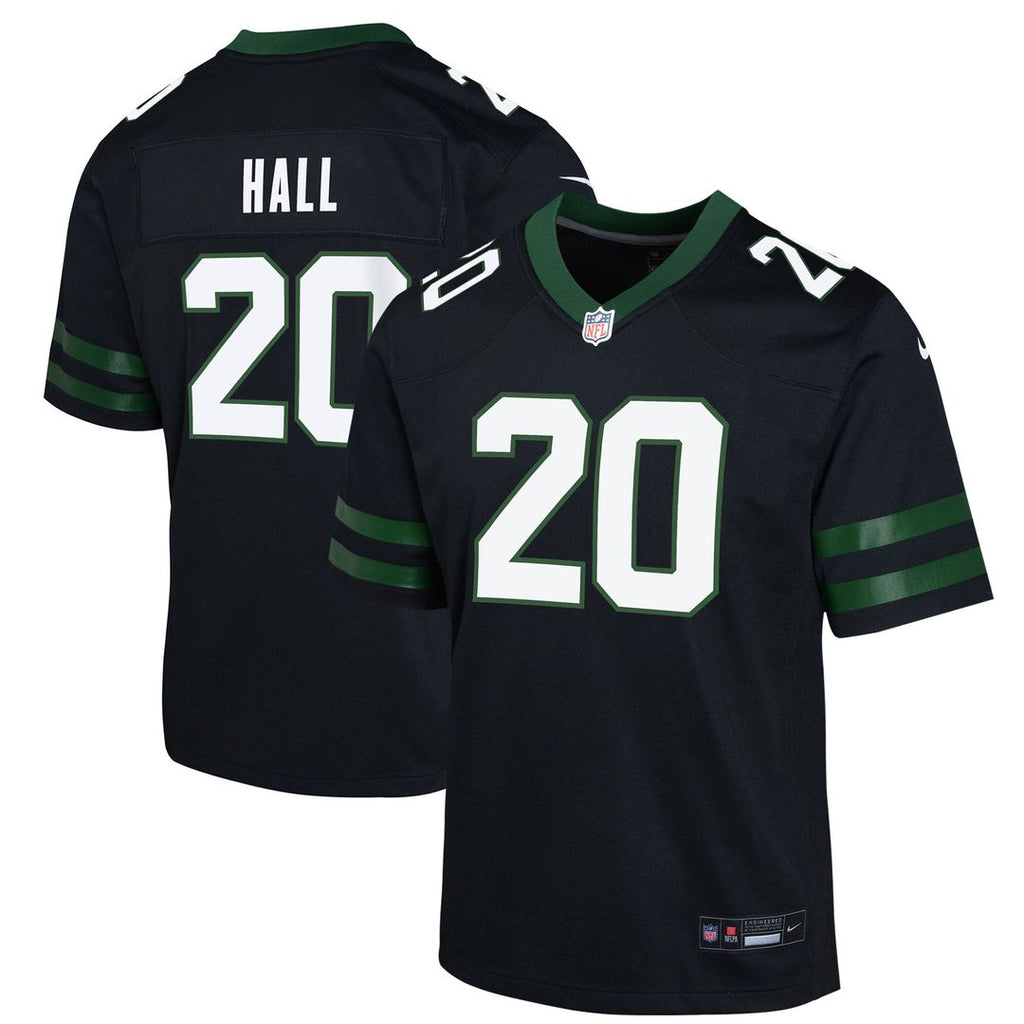 Breece Hall New York Jets Youth Game Jersey - Black