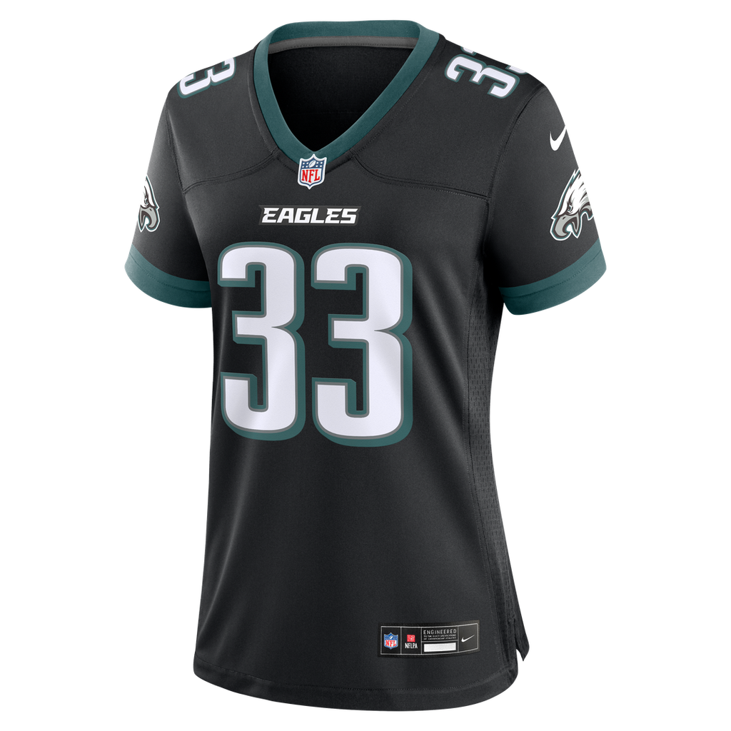 Cooper DeJean Philadelphia Eagles Women's Alternate Game Jersey - Black