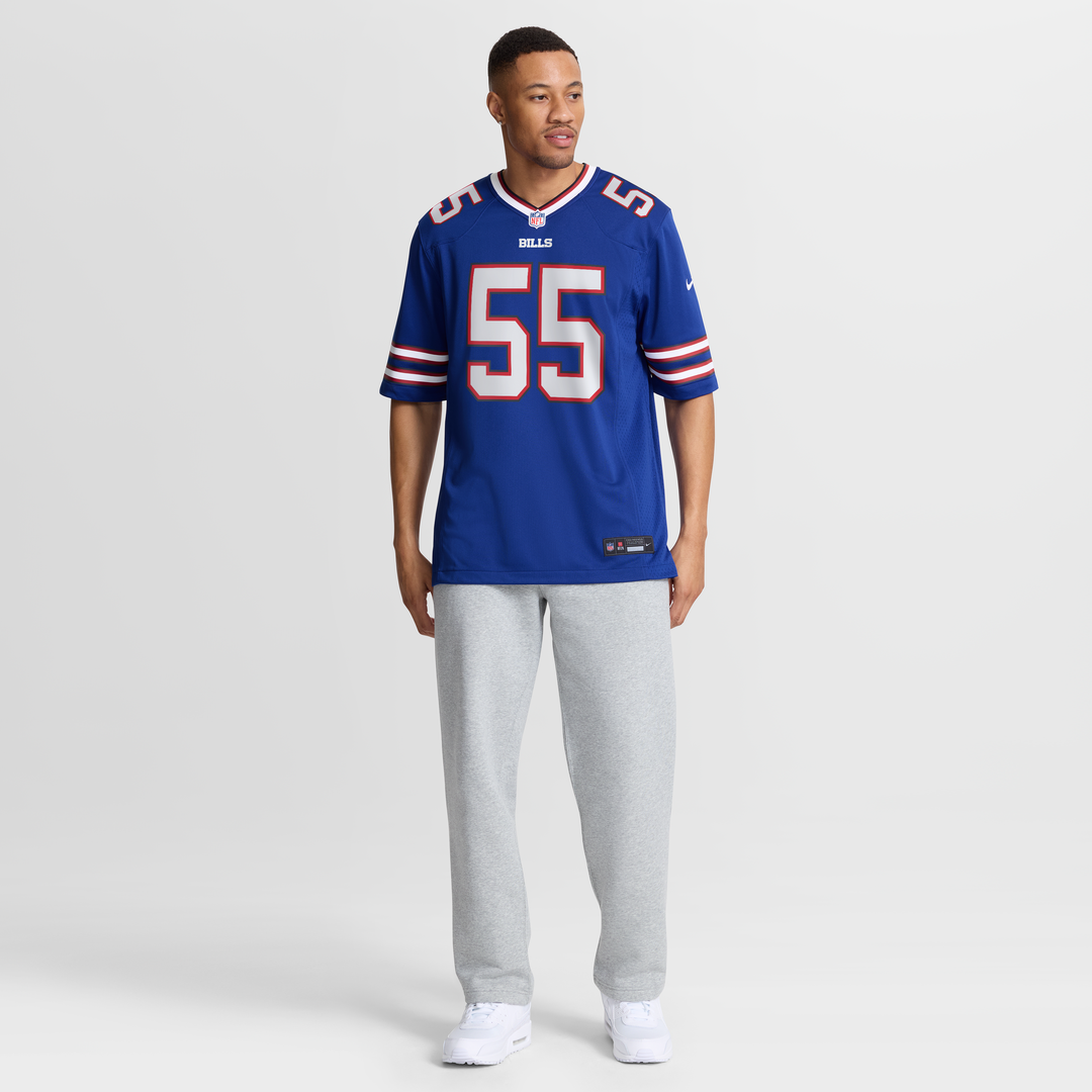 David Ugwoegbu Buffalo Bills Game Jersey - Royal