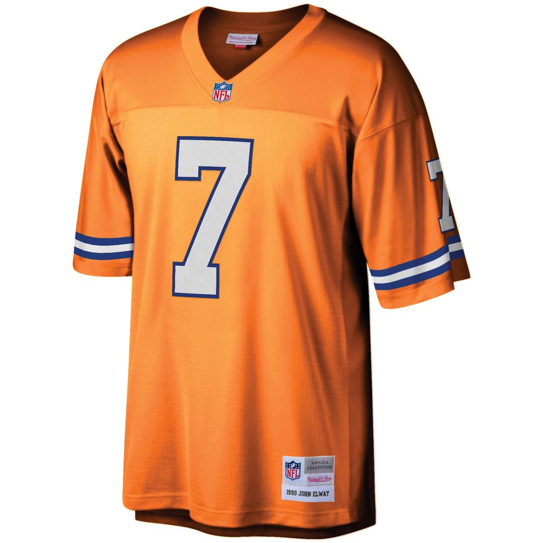John Elway Denver Broncos Youth 1990 Legacy Retired Player Jersey - Orange