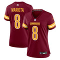 Marcus Mariota Washington Commanders Women's Team Game Jersey - Burgundy