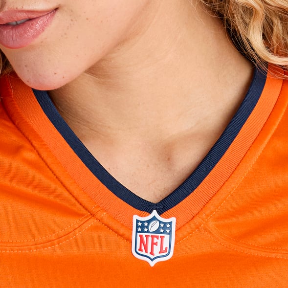 John Elway Denver Broncos Women's Team Retired Player Game Jersey - Orange