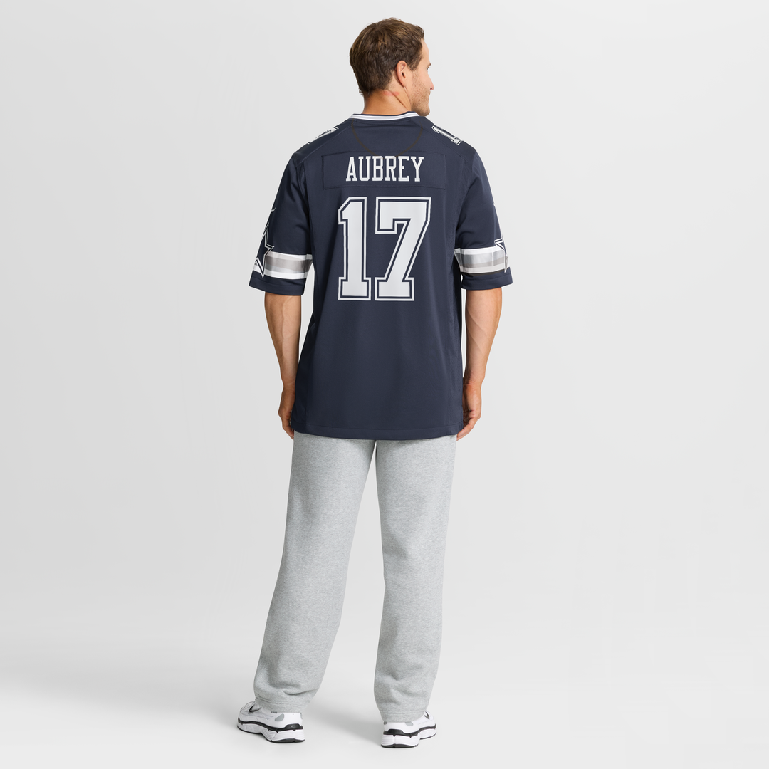 Brandon Aubrey Dallas Cowboys Team Game Jersey - Navy
