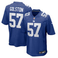 Chauncey Golston New York Giants Team Game Jersey - Royal