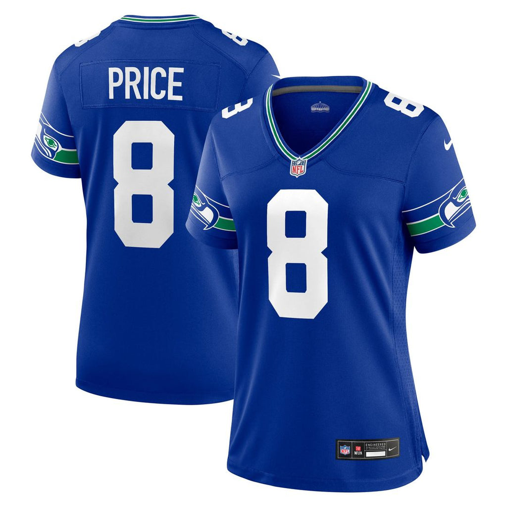 Jadarian Price Seattle Seahawks Women's Alternate Game Jersey - Royal