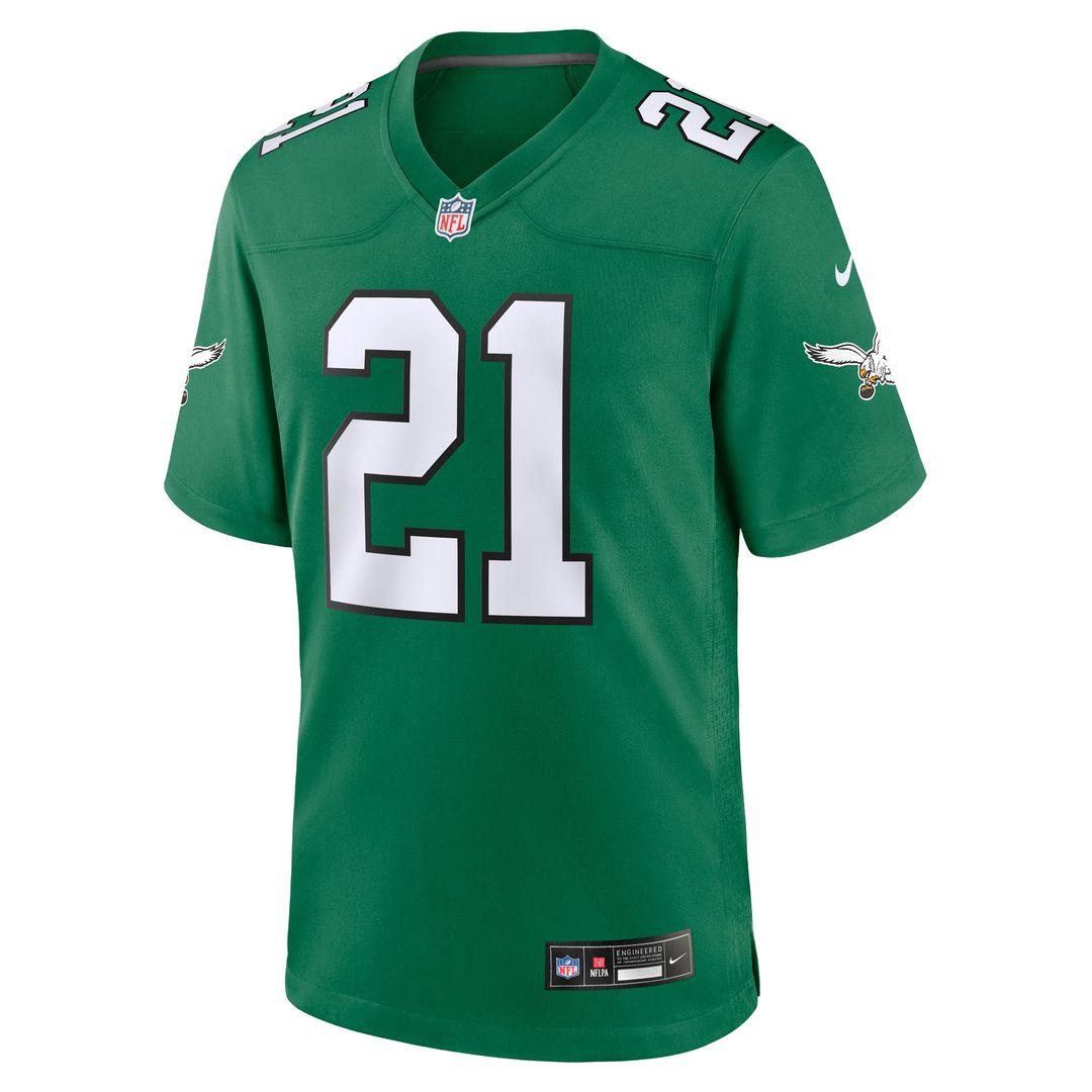 Eric Allen Philadelphia Eagles Retired Player Alternate Game Jersey - Kelly Green
