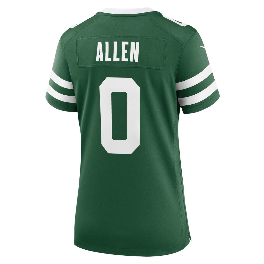 Braelon Allen New York Jets Women's Game Jersey - Legacy Green