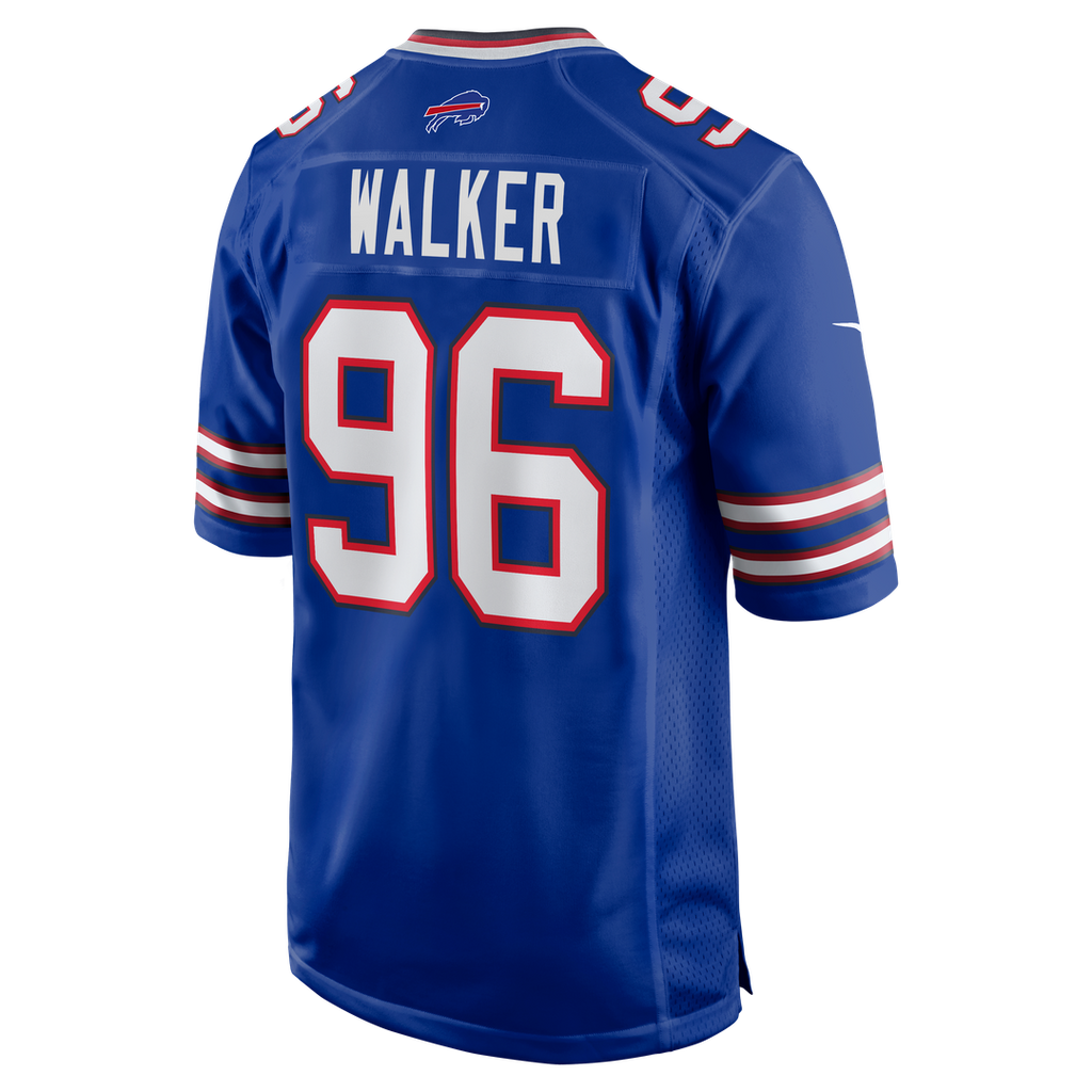 Deone Walker Buffalo Bills Team Game Jersey - Royal