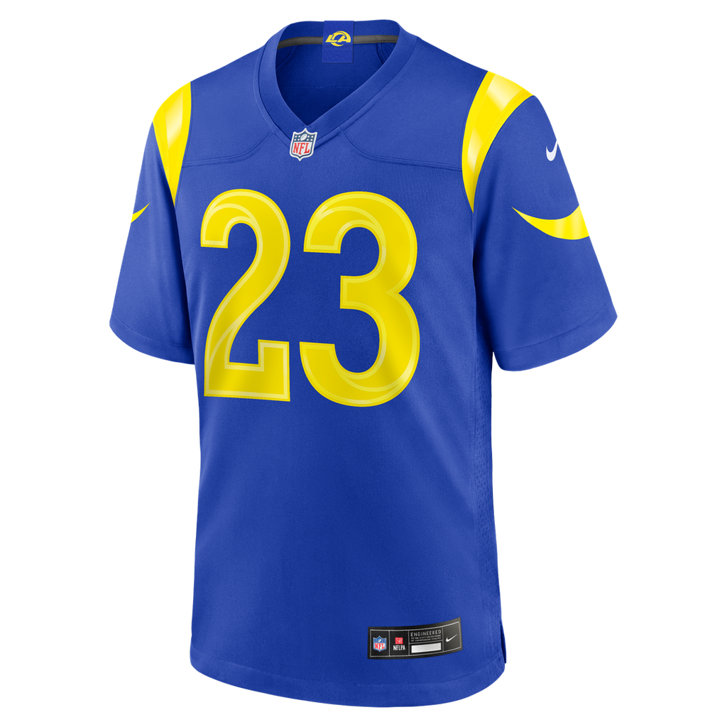 Kyren Williams Los Angeles Rams Classic Sol Game Jersey