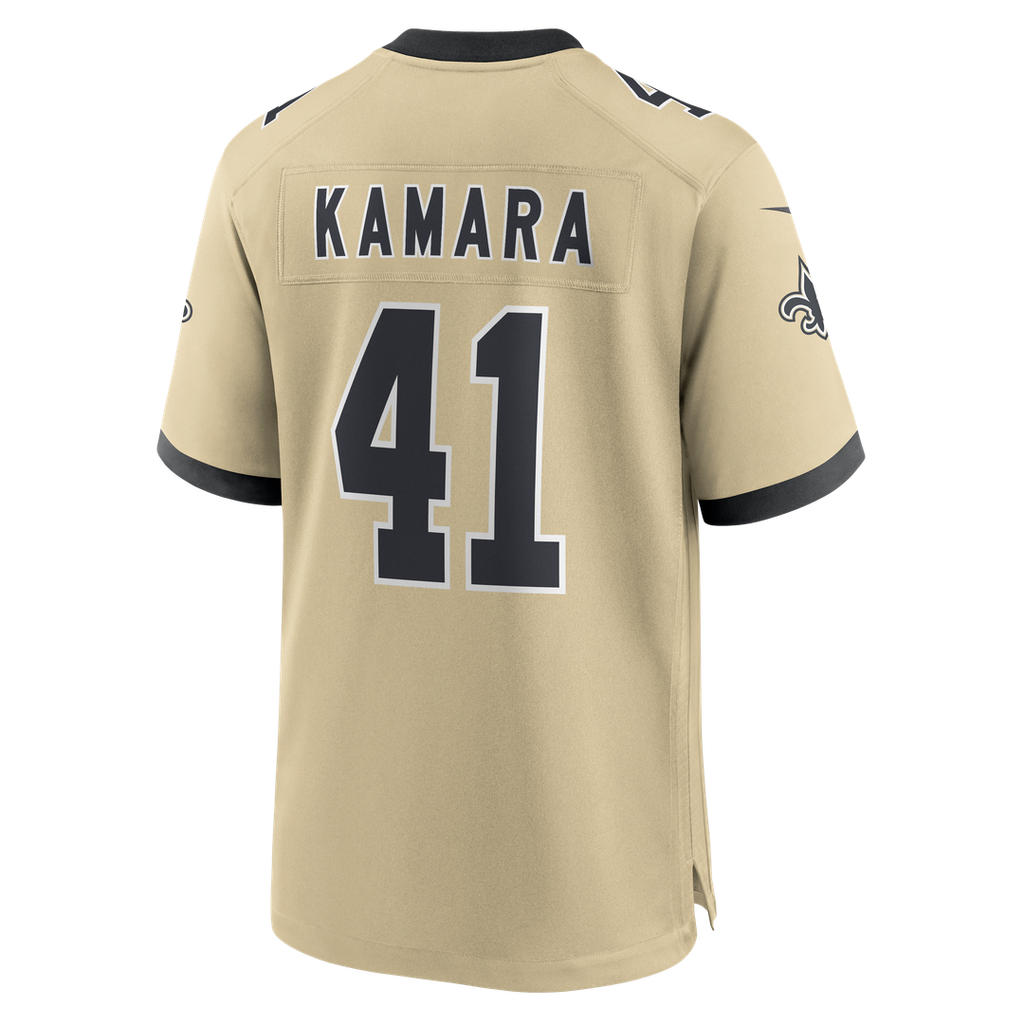 Alvin Kamara New Orleans Saints Gameday Golds Alternate Game Player Jersey - Gold