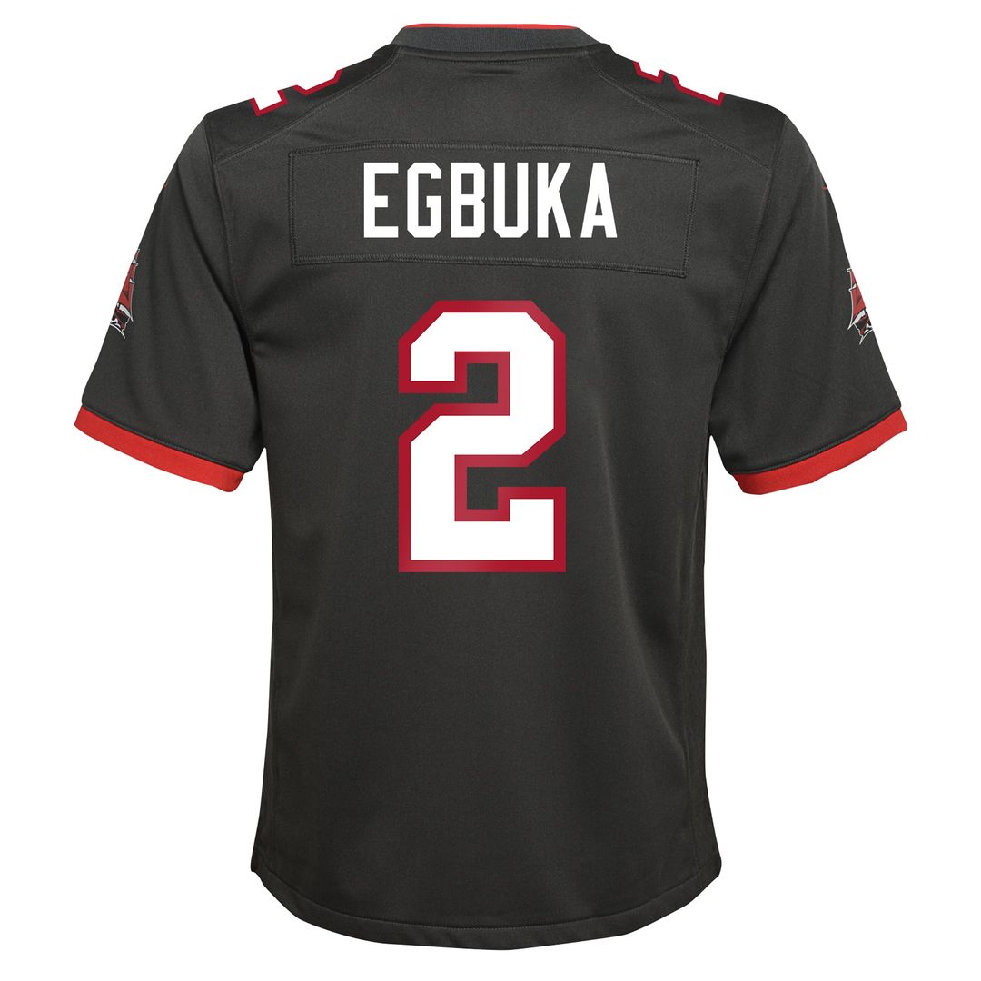 Emeka Egbuka Tampa Bay Buccaneers Youth Team Game Jersey - Orange