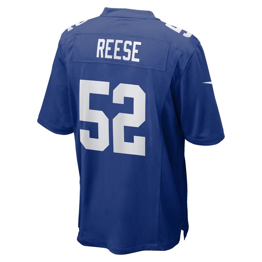 Arvell Reese New York Giants Team Game Jersey - Royal