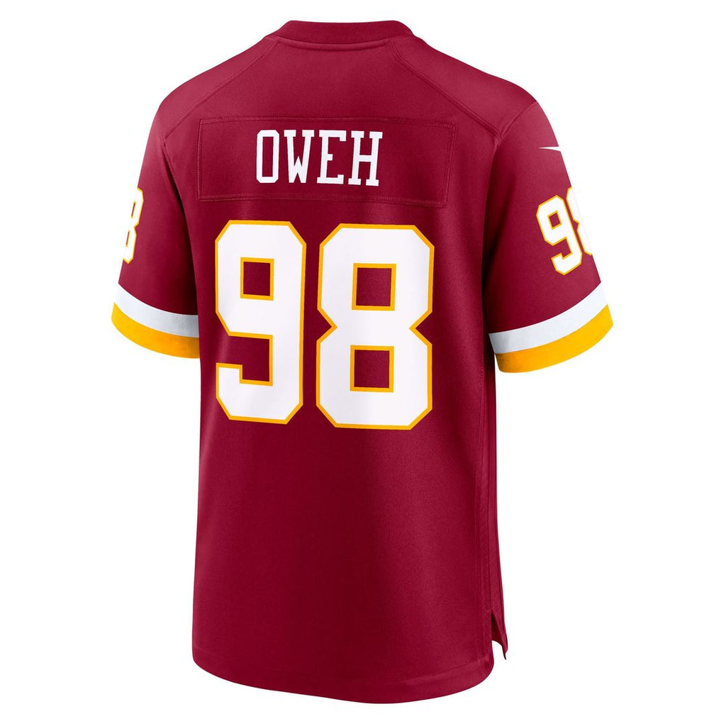 Odafe Oweh Washington Commanders Hail Raiser Alternate Game Jersey - Black