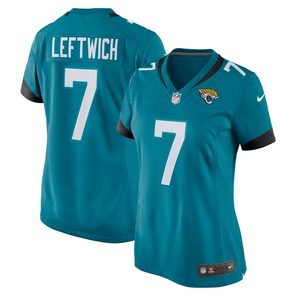 Byron Leftwich Jacksonville Jaguars Women's Retired Player Game Jersey - Teal